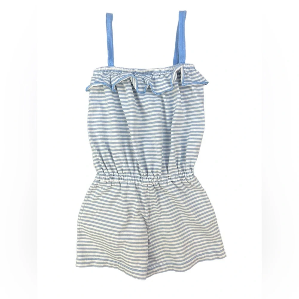 LITTLE ENGLISH Sleeveless Striped Romper - 5Y